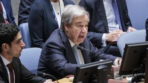 El secretario general de la ONU, Antonio Guterres.