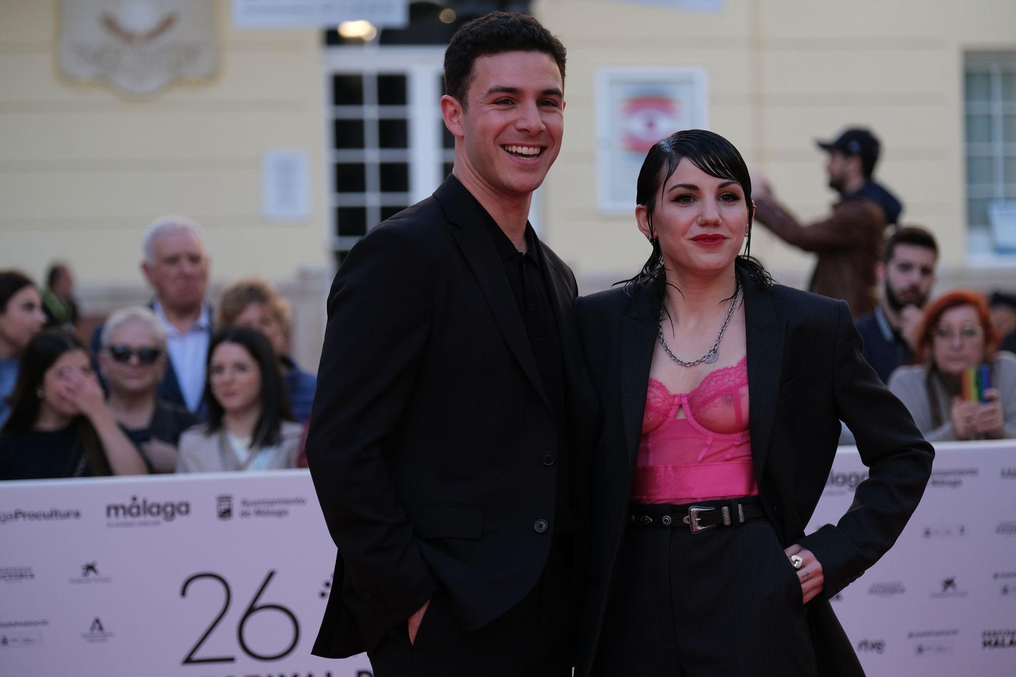 Las imágenes de la alfombra roja de la gala inaugural del 26 Festival de Málaga