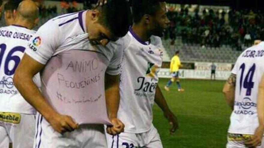 El mensaje de Jona, jugador del Real Jaén.
