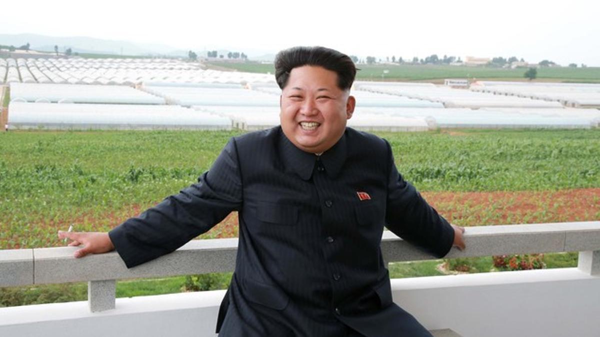 Imagen del pasado 30 de junio del dictador norcoreano Kim Jong-Un