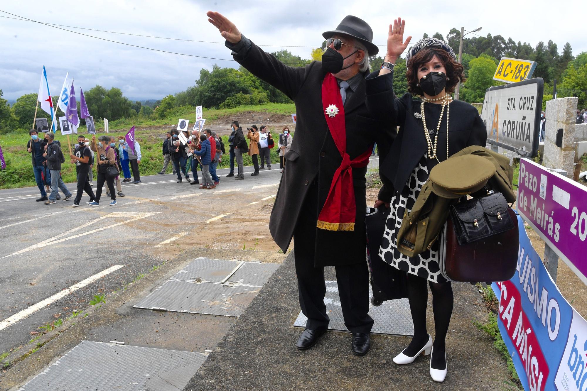 Más de 300 personas se manifiestan contra "nuevo expolio" en Pazo de Meirás