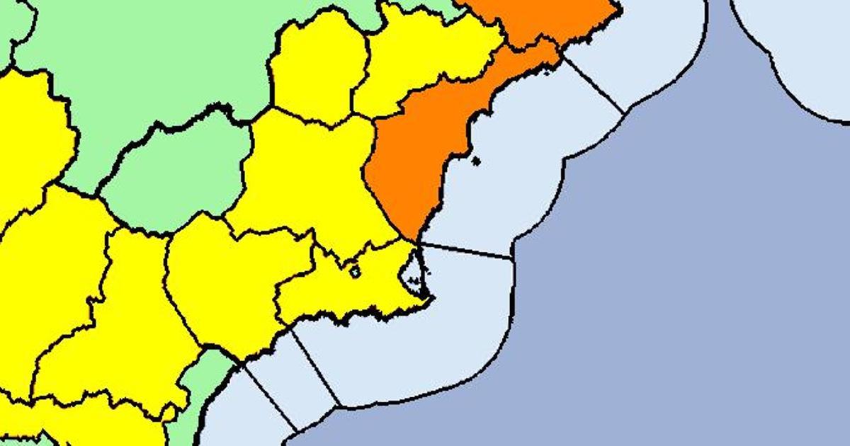 Zonas en alerta por lluvias y tormentas.