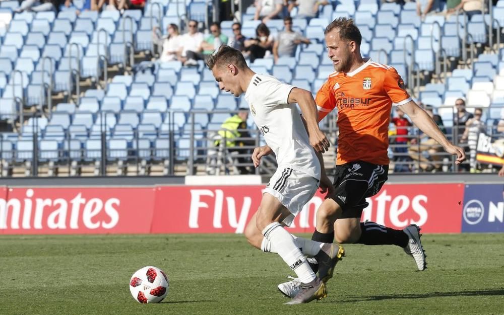 El Cartagena cae ante el Castilla en un malísimo partido