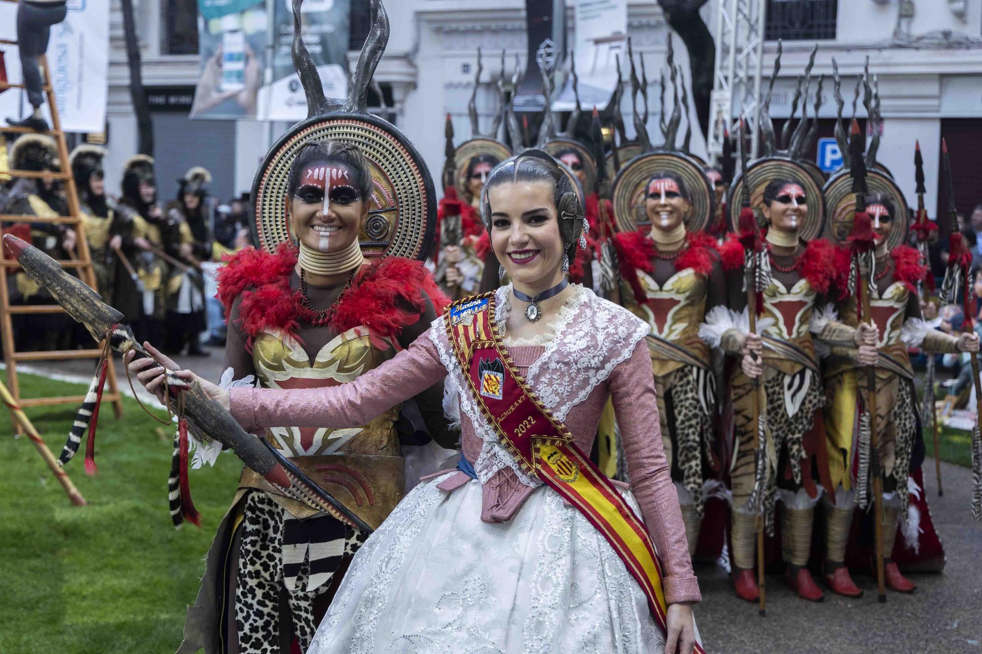 Parada mora de Almirante-Conde Altea con Marina Civera y Consuelo Llobell