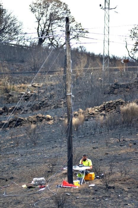 INCENDIO CUMBRE GRAN CANARIA