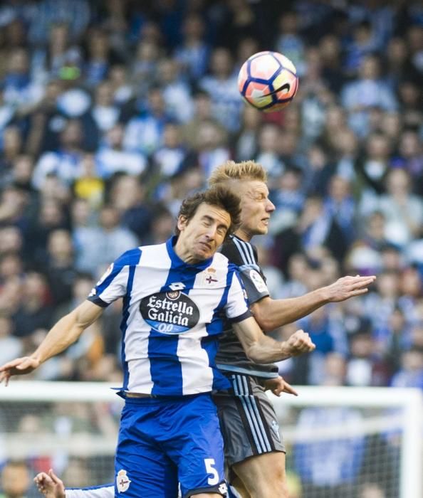 El Dépor cae en el derbi ante el Celta