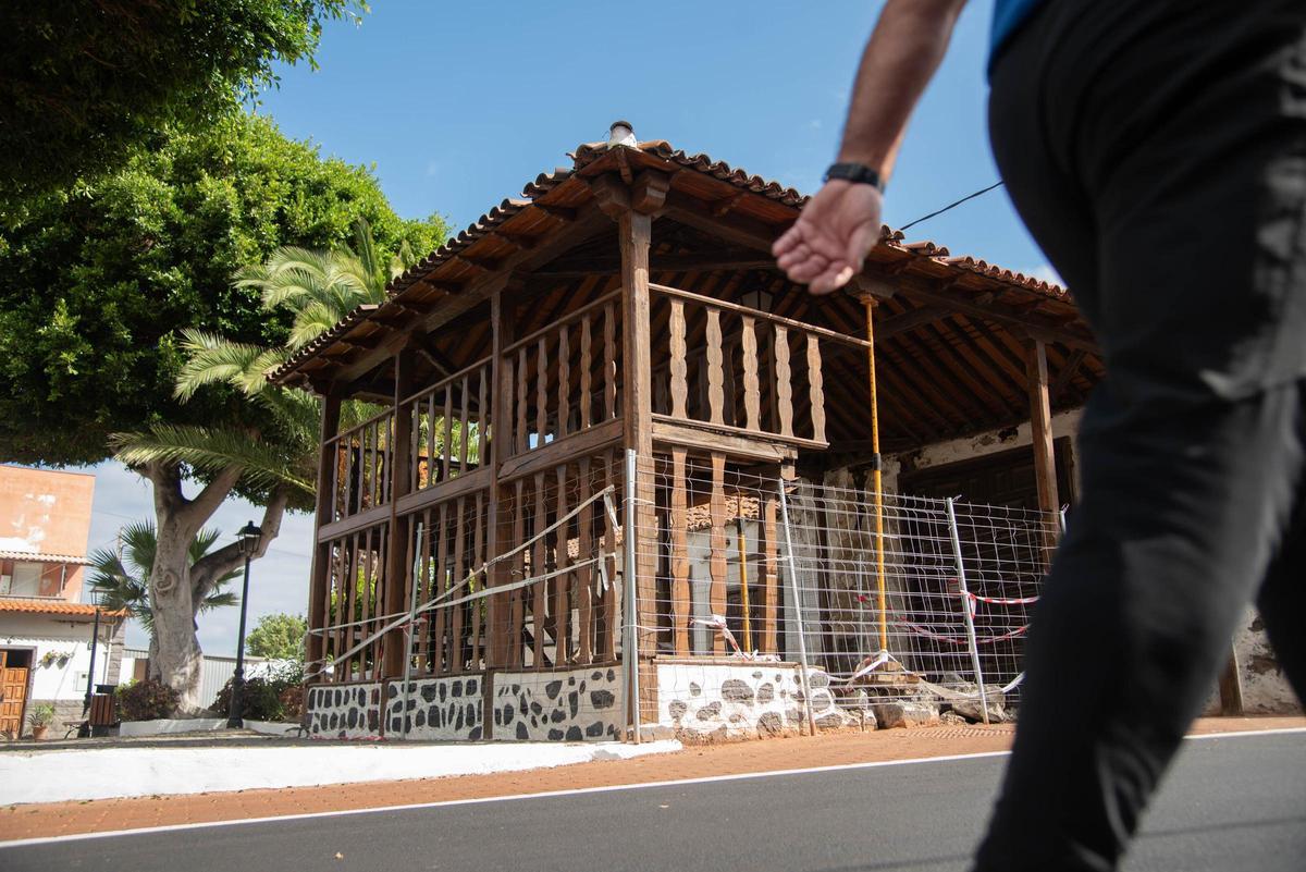 Alpende de San Felipe Neris, en el barrio icodense con el mismo nombre