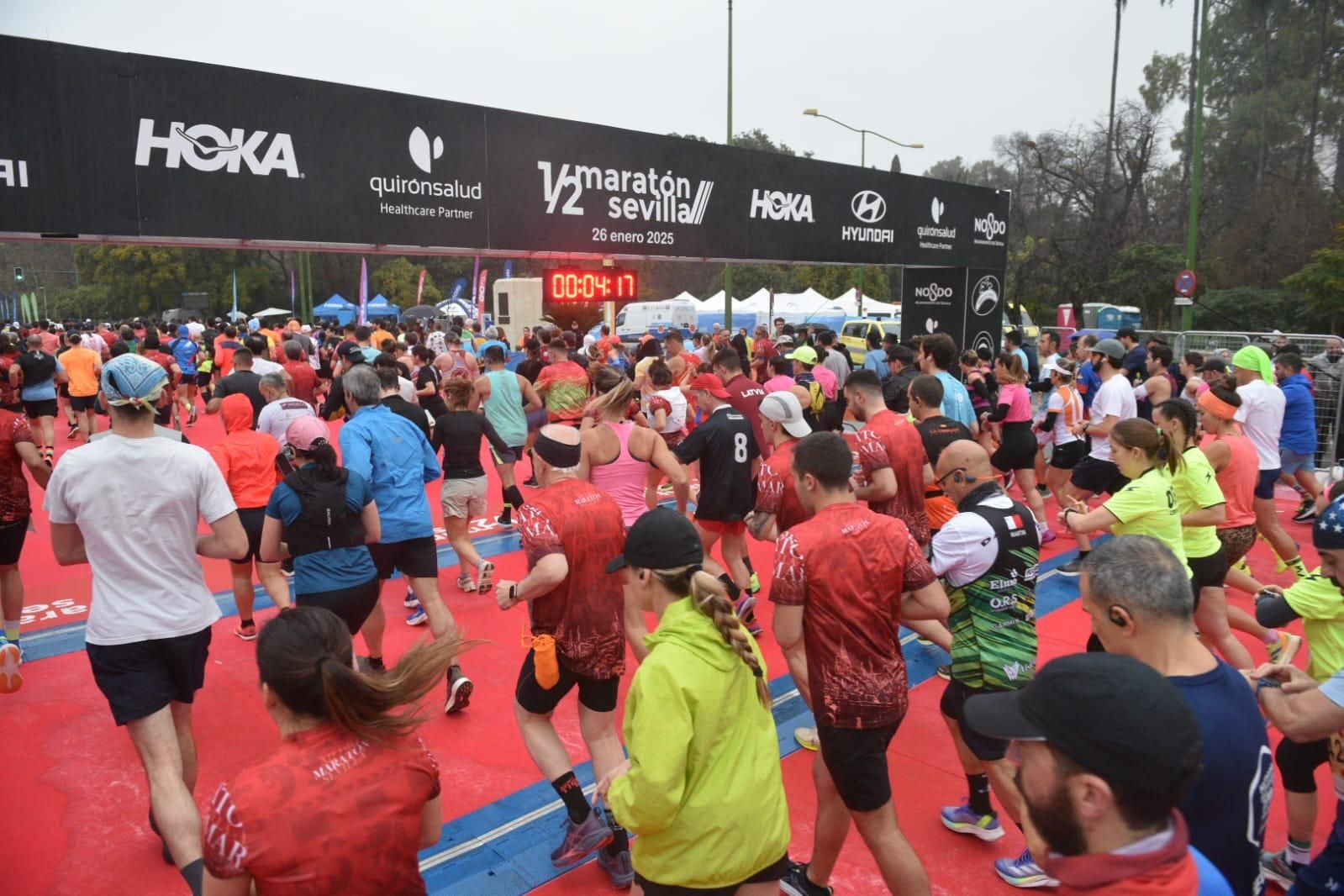 La Media Maratón de Sevilla en imágenes