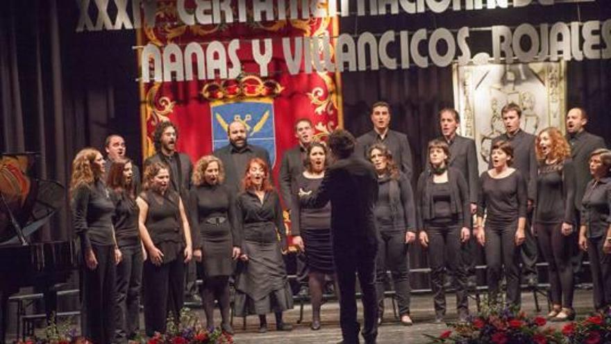 Imagen de un coro en la pasada edición del Certamen.