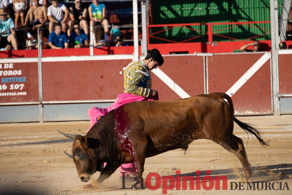 Segunda novillada de la Feria del Arroz en Calasparra (José Rojo, Pedro Gallego y Diego García)