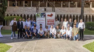 Mágica y glamurosa cita con el vino en la fiesta Wine Days DO Binissalem, que tuvo lugar anoche en el claustre Sant Francesc de Palma