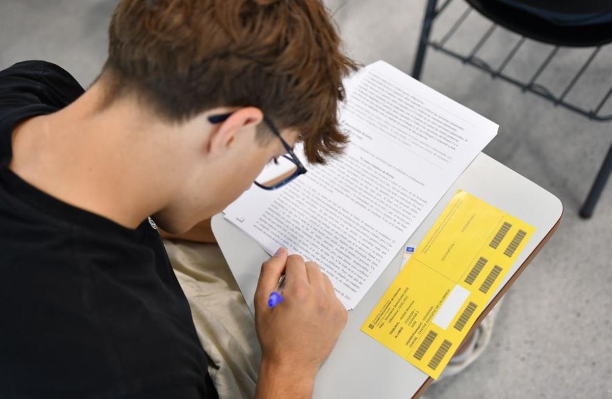 La simulació ha reproduit amb fidelitat com és la prova de selectivitat