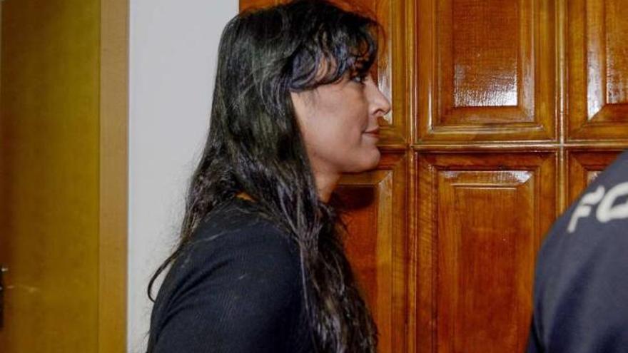 Cristina Fernández, al pasar a disposición judicial por estos hechos en agosto de 2012. // Brais Lorenzo