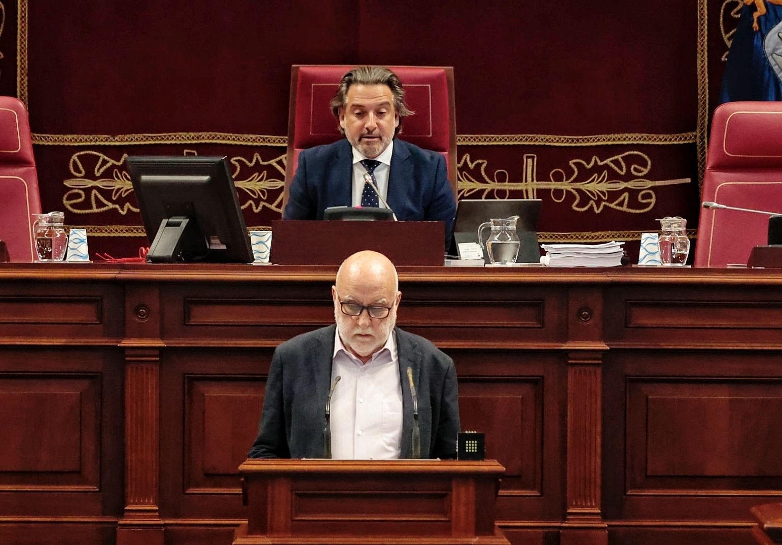 El pleno del Parlamento de Canarias celebra el debate final del proyecto de ley de presupuestos de la Comunidad Autónoma para 2023