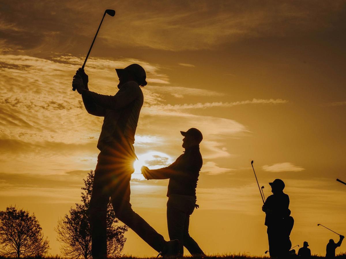 Los jugadores, practicando en las instalaciones del resort tarraconense, previo a la disputa de la Final