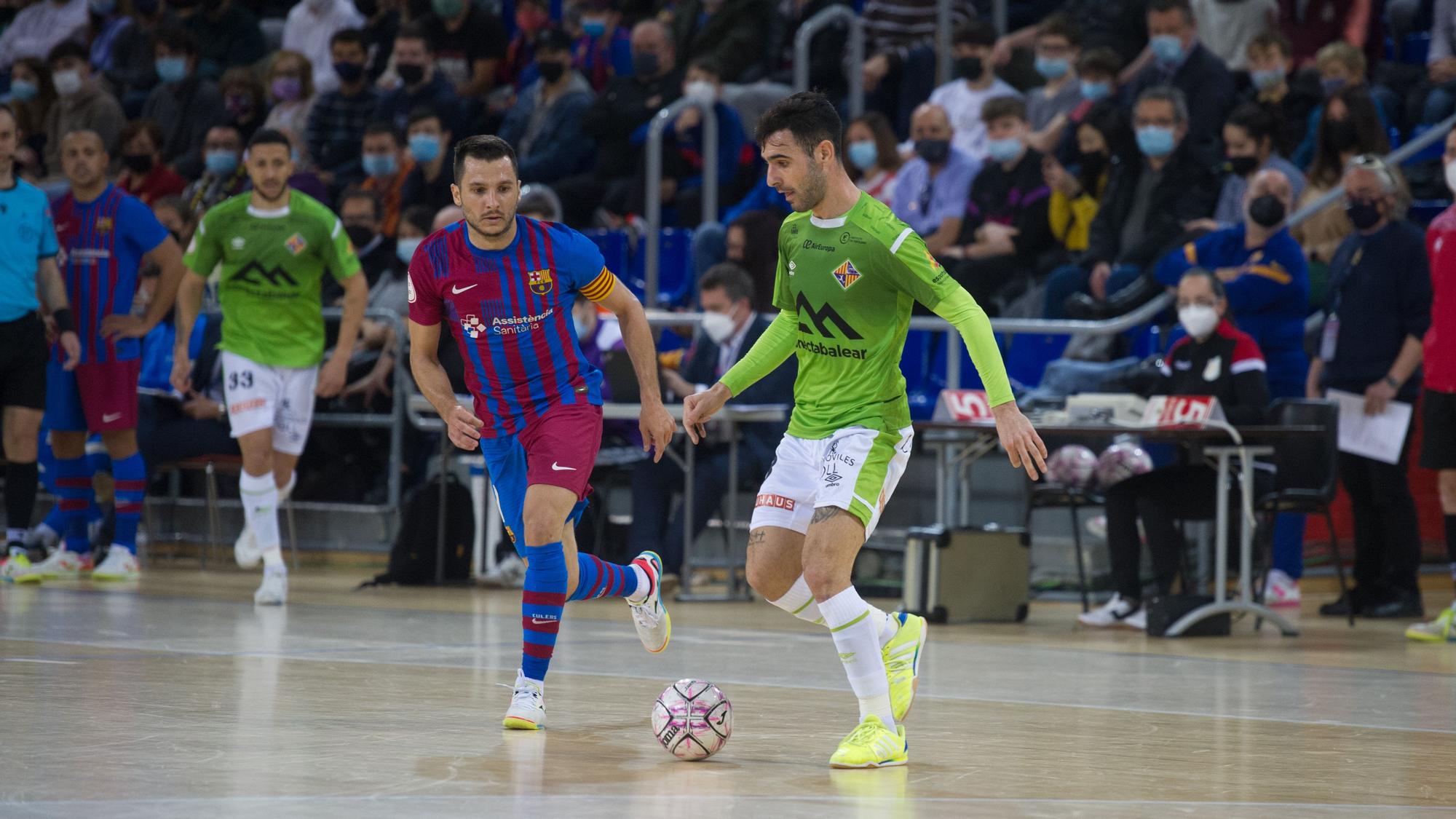 Victoria del Palma Futsal en la pista del Barça