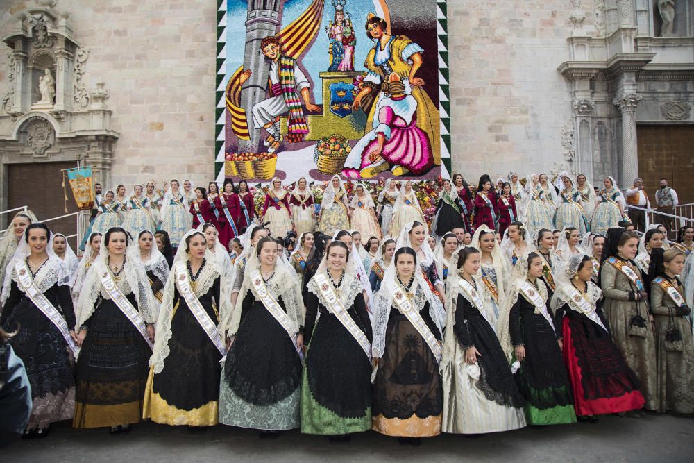 Fallas 2019: Ofrenda en Borriana