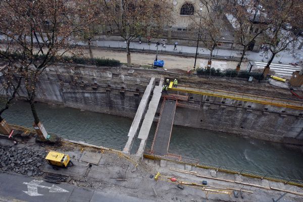 El río Huerva al descubierto