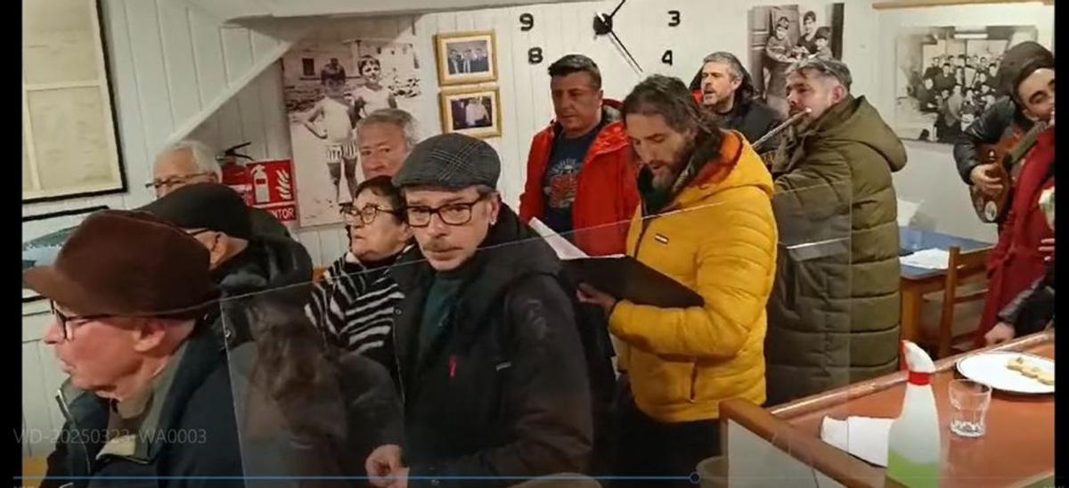 El Coro San José, en el interior de Casa Macillos.