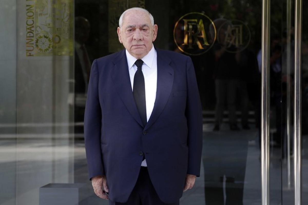 Isidoro Álvarez, president d’El Corte Inglés, en una imatge de l’agost del 2013.