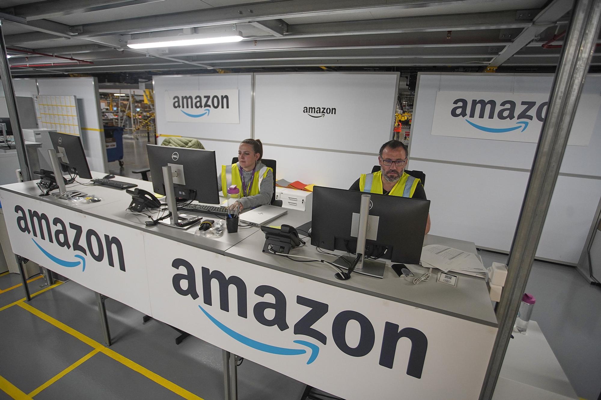 Amazon comença a expedir comandes des del centre logístic de l'Empordà