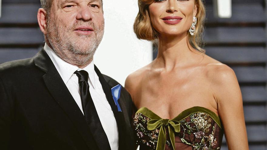 La esposa de Weinstein le da portazo