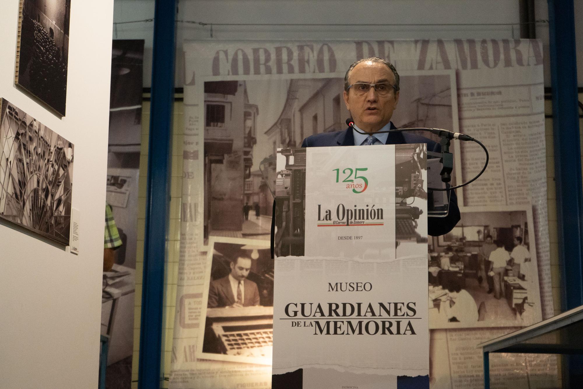 Inauguración del "Museo de la memoria" en la sede de LA OPINIÓN-EL CORREO DE ZAMORA