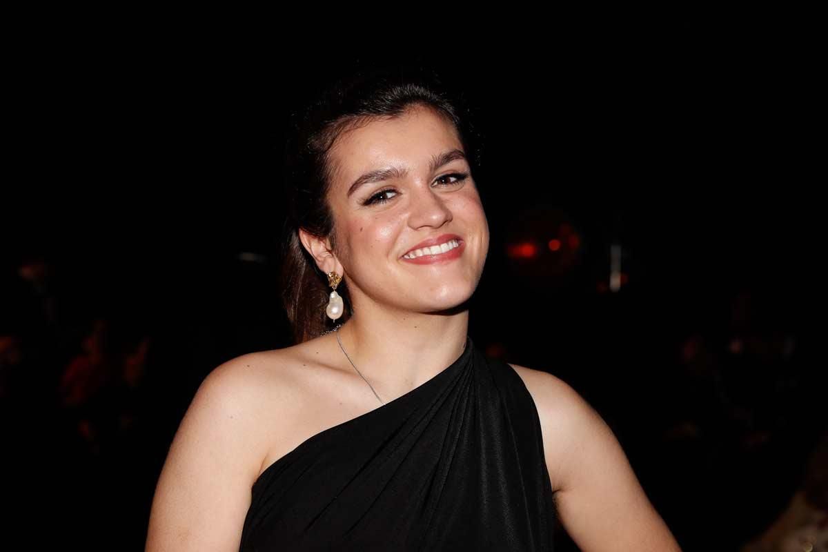 Amaia Romero, muy elegante de negro en los Premios Goya 2020