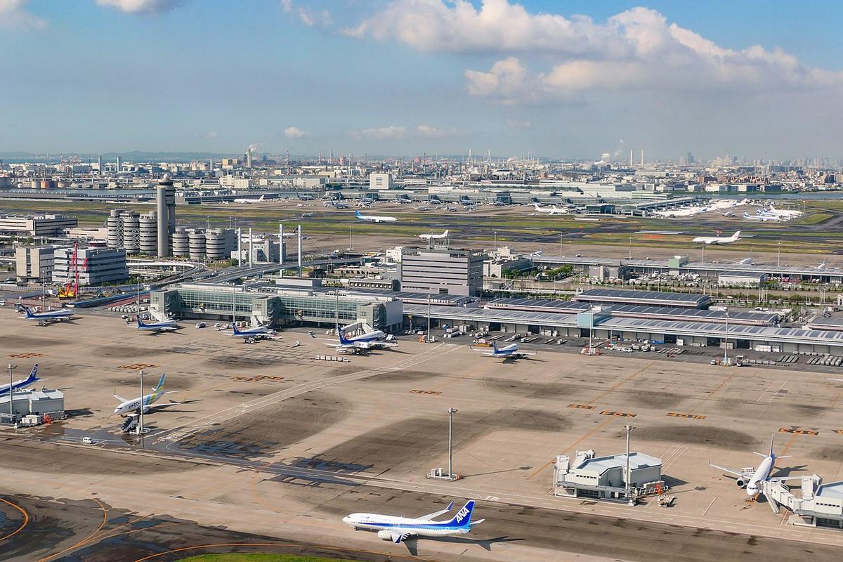 Aeropuerto Haneda de Tokyo.