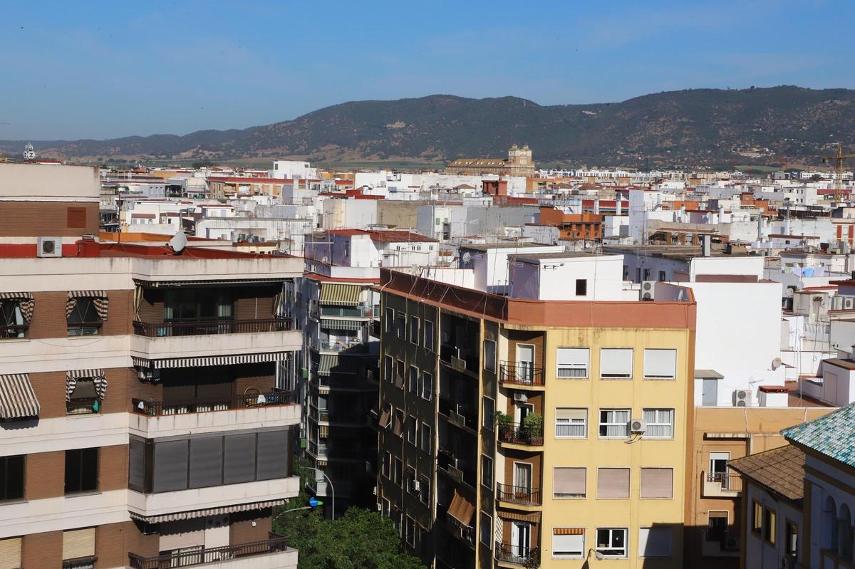 Imagen panorámica del barrio de Ciudad Jardín, zona en la que más han subido los precios de los pisos.