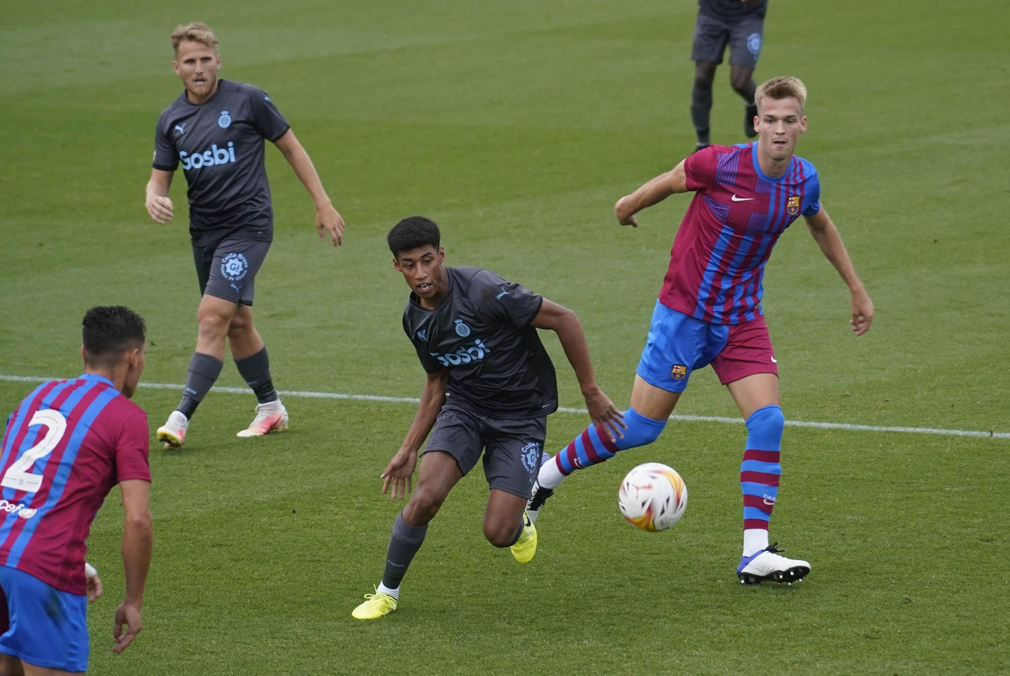 El Girona - Barça B en imatges