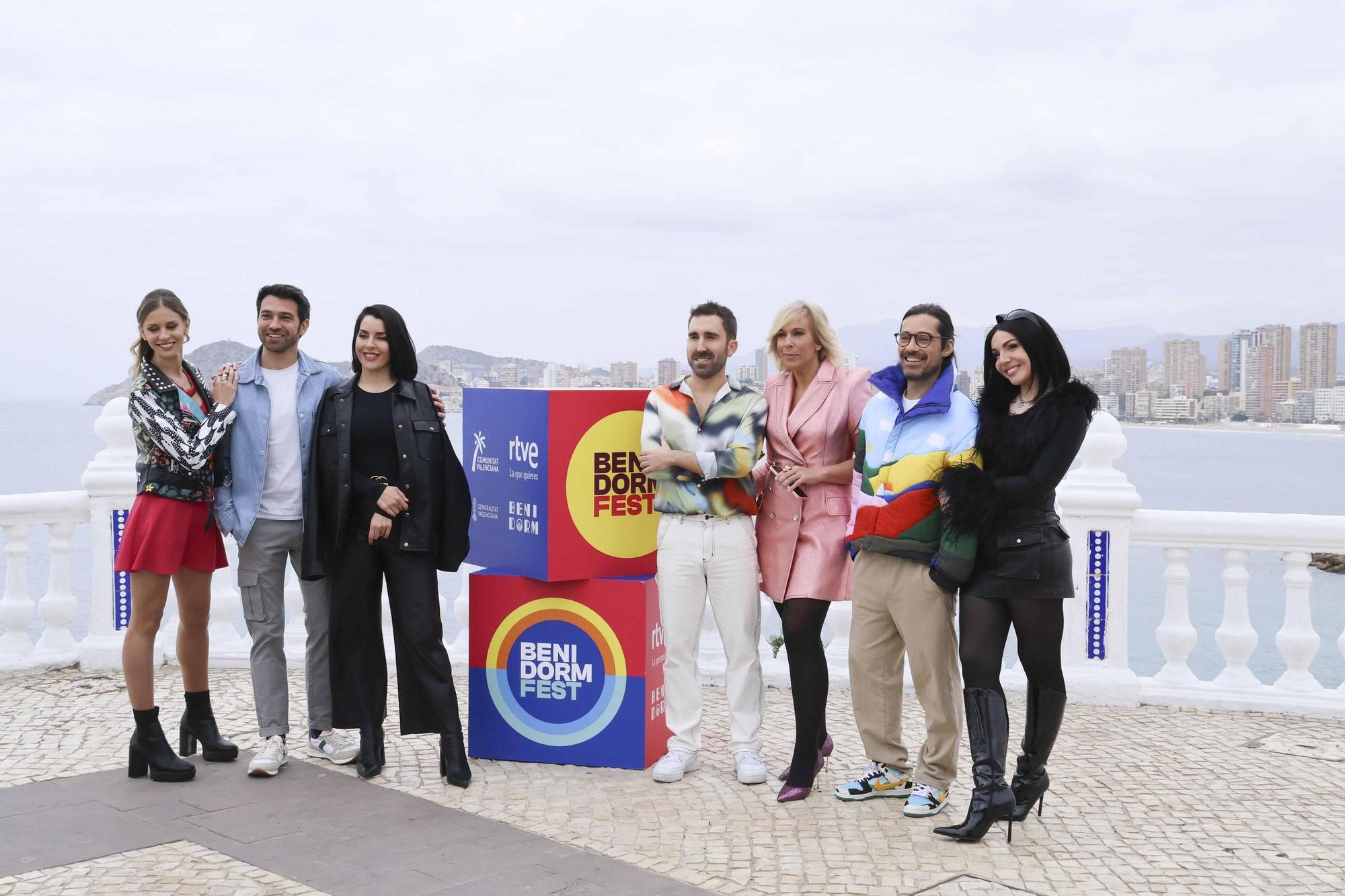 Así ha sido la rueda de prensa con los presentadores del Benidorm Fest 2024