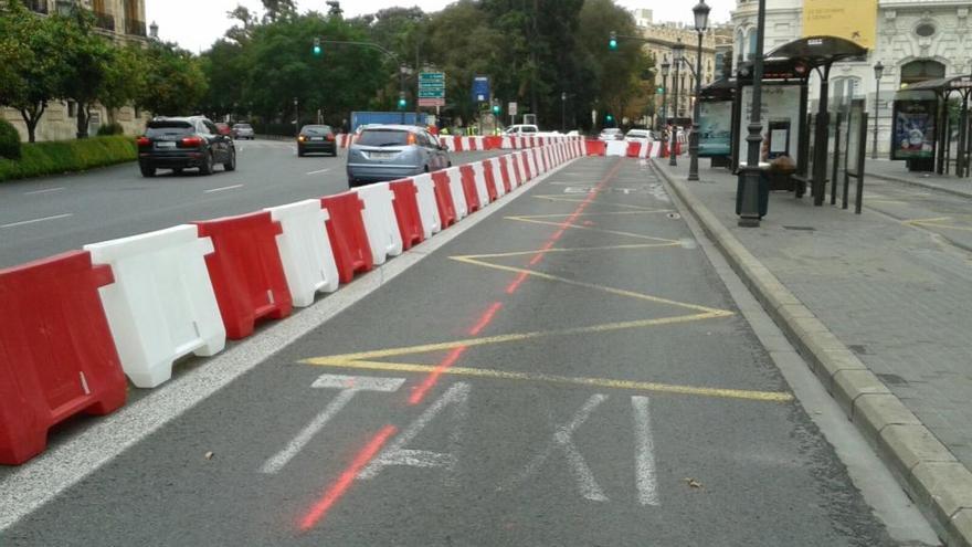 Las obras del anillo ciclista empiezan en la Plaza Tetuán