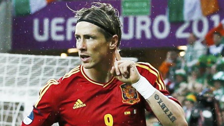 El delantero Fernando Torres.