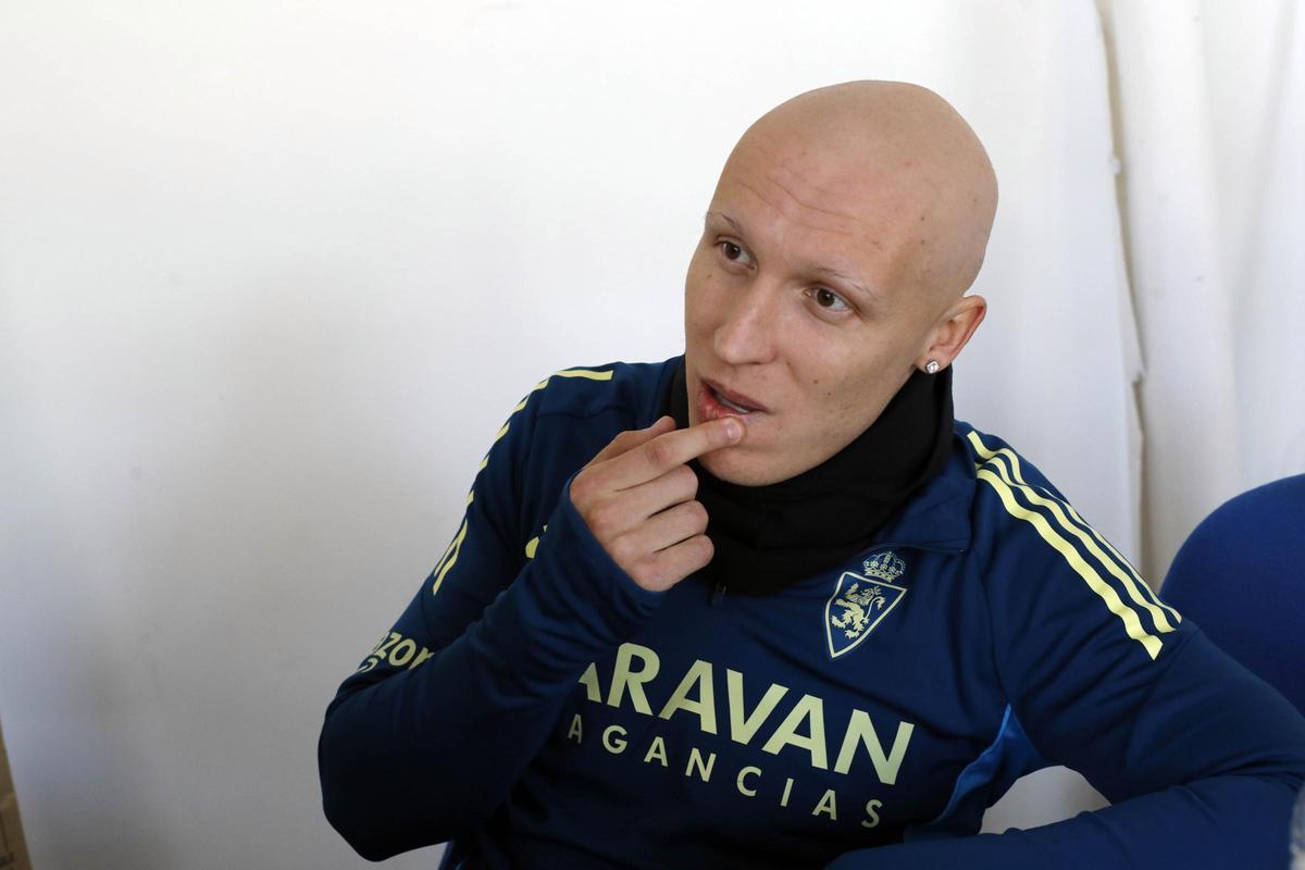 Valery durant l'entrevista.