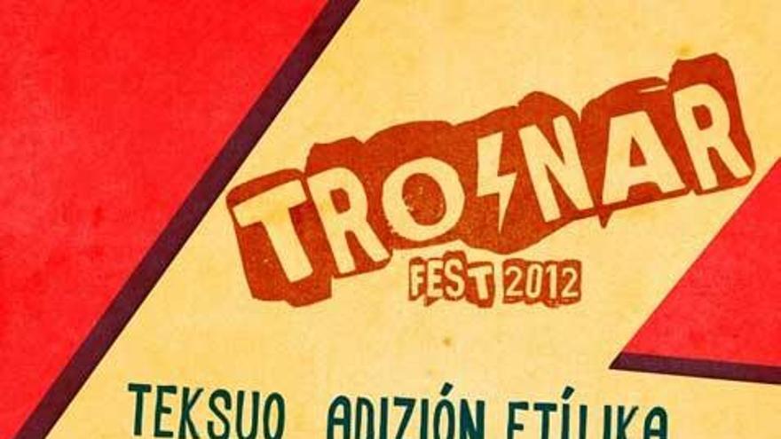 El cartel del «Tronar Fest».