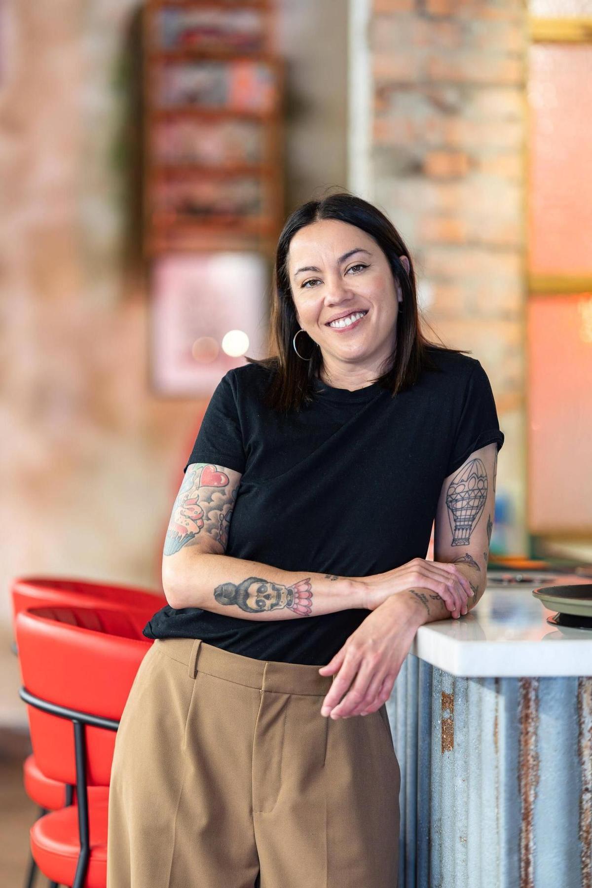 Jara Jiménez, cofundadora de “El Bar Old School Food”