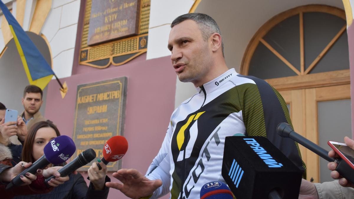 Vitali Klitschko, alcalde de Kiev.