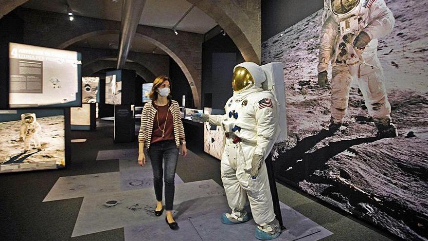 L&#039;exposició sobre la històrica arribada de l&#039;home a la Lluna es pot visitar al CaixaForum de Girona