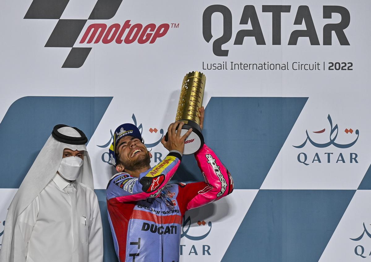 Bastianini, ganador del GP de Catar