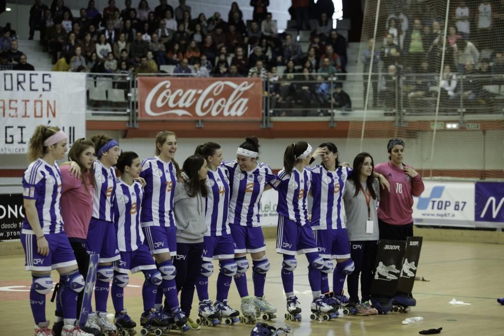 Final de la Copa de Europa de hockey en el Palacio de Deportes de La Guía.