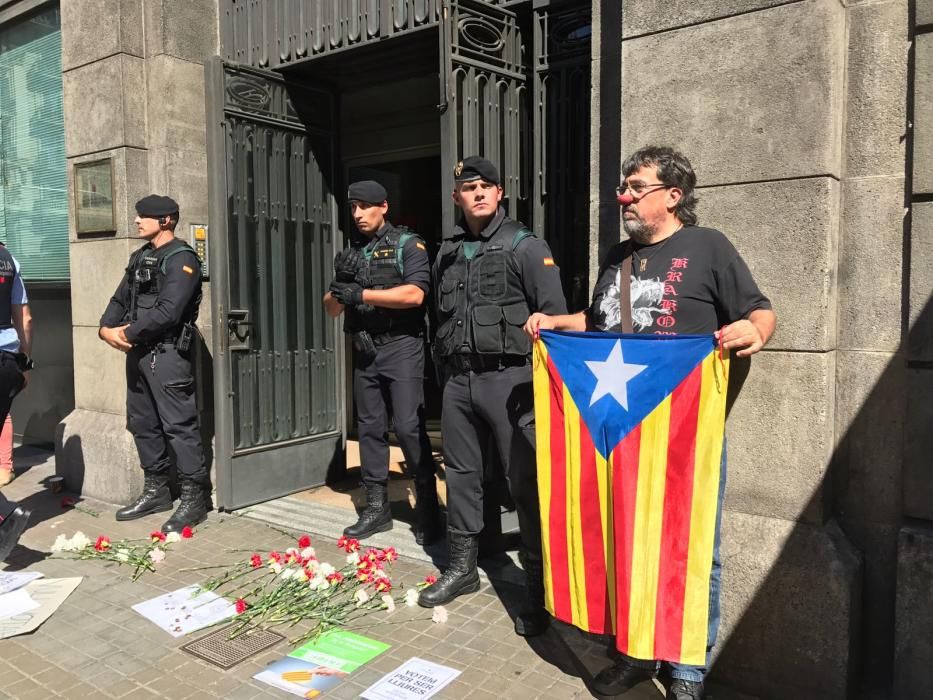 La reacció popular a l'atac de la Guàrdia Civil