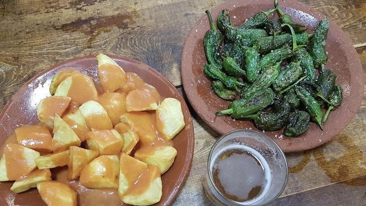 Algunas de las míticas raciones de Casa Toni.