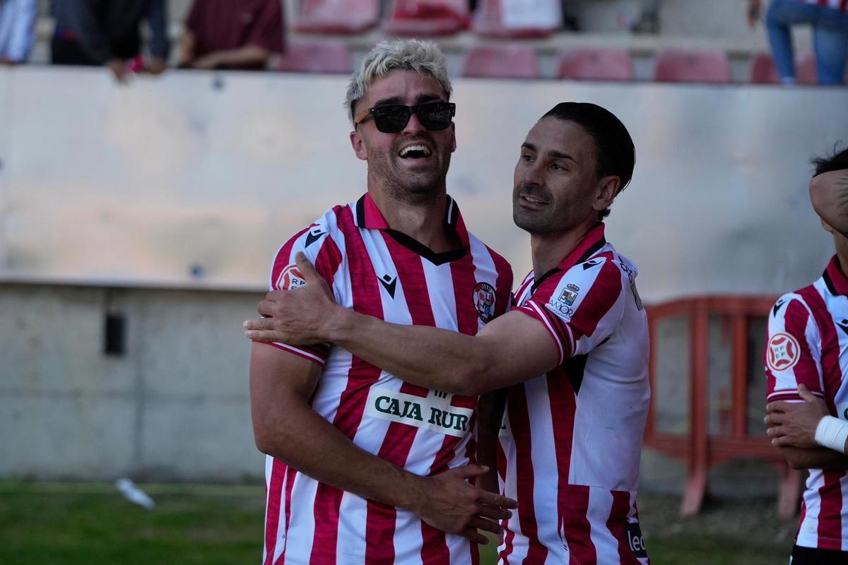 Miki Codina, tras anotar su gol