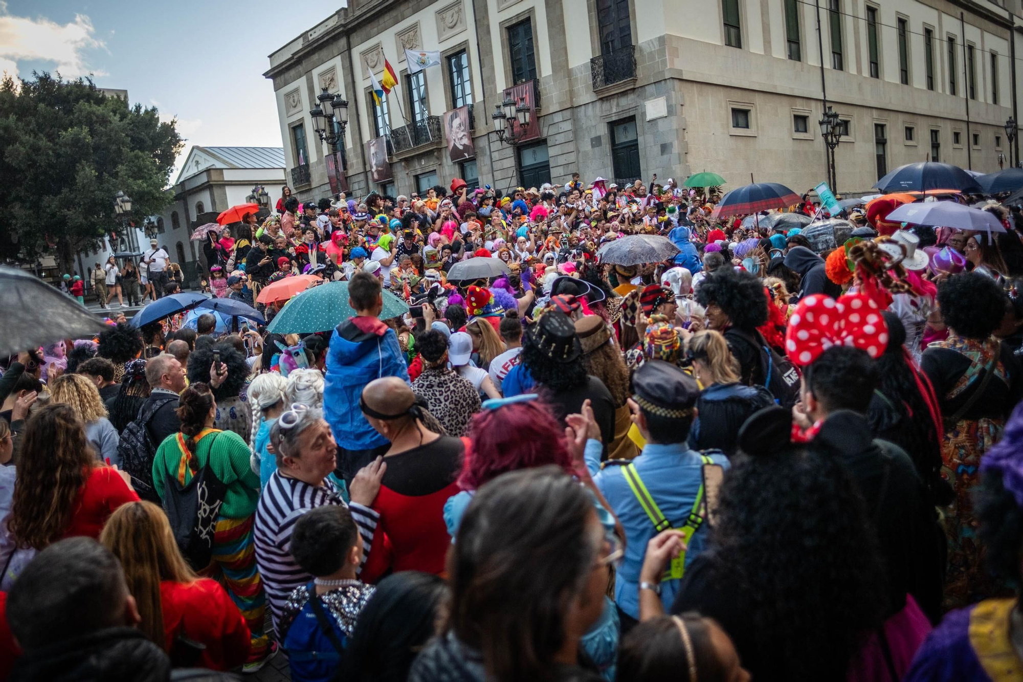 Santa Cruz celebra su segundo Carnaval de día