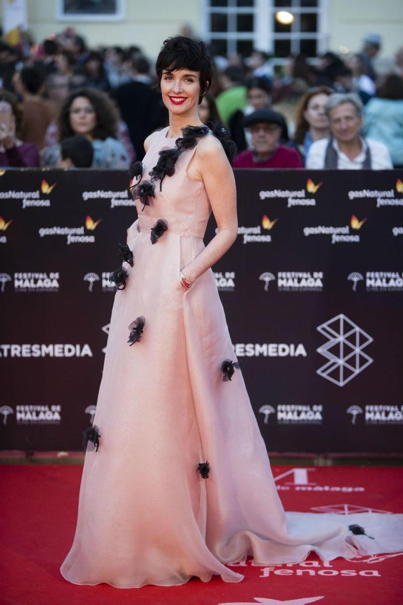 Paz Vega en el Festival de cine de Málaga