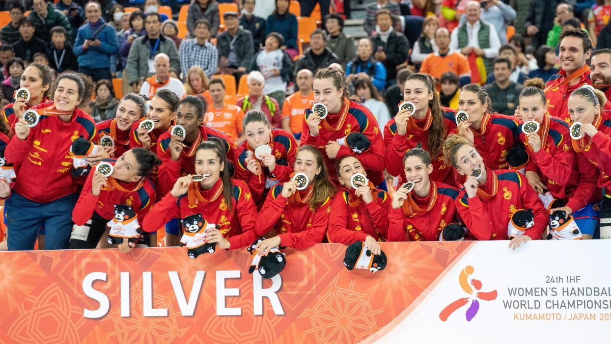 España, con la plata en el Mundial de Japón 2019