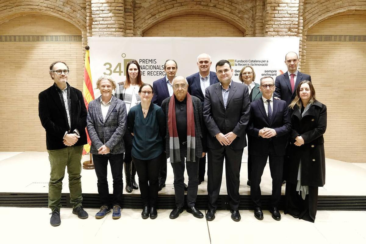 Galardonados en los Premis Nacionals de Recerca de 2023.