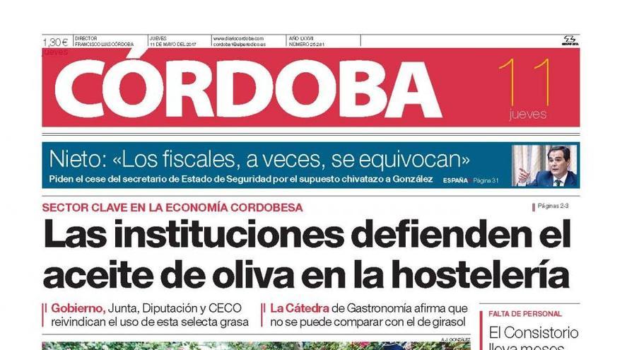 La portada de CÓRDOBA