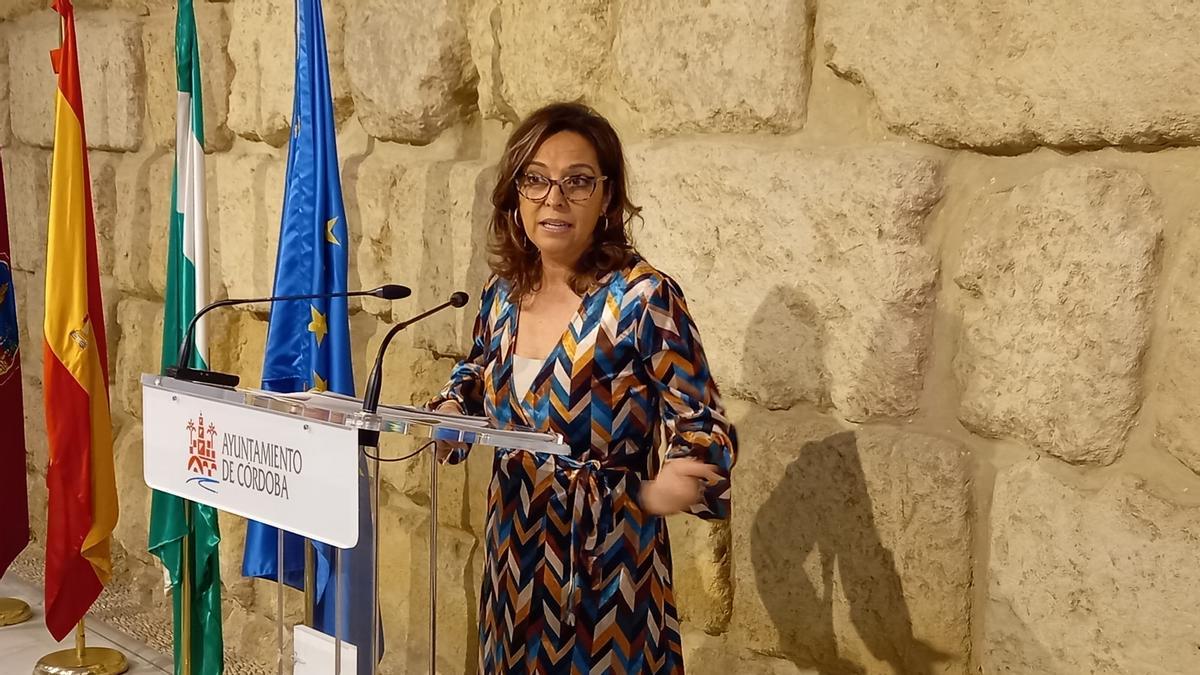 Isabel Ambrosio, portavoz del PSOE en el Ayuntamiento de Córdoba.